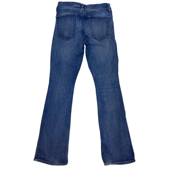 GAP 1969 Women’s 28S Baby Bootcut Jeans Medium Wash Denim Selvedge - Picture 11 of 12